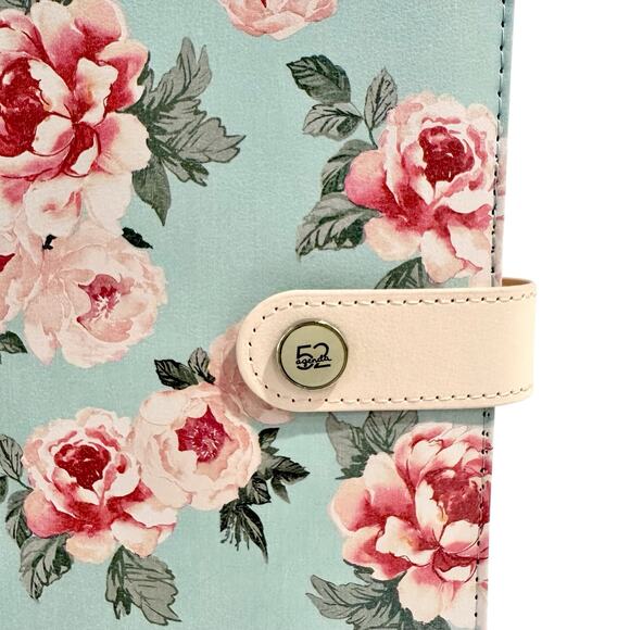 NEW A6 Floral 6-Ring Planner Binder Only Organizer Paper Studio 7.75" x 6.125" - Picture 8 of 12